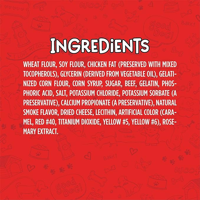 Gourmet Cuts Beef & Cheese Flavor Soft & Chewy Dog Treats, 25-oz.