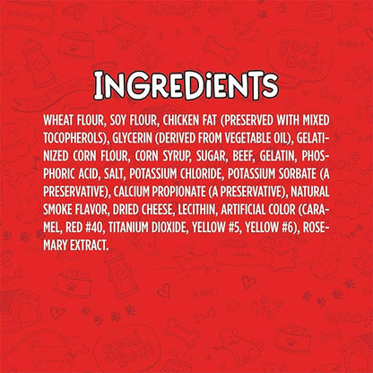 Gourmet Cuts Beef & Cheese Flavor Soft & Chewy Dog Treats, 25-oz.