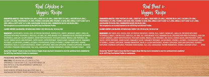 Nutrish Rachael Ray Chunks in Gravy Wet Dog Food Variety Pack, 13 Ounce (Pack of 12)