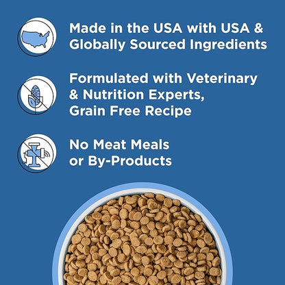 BIXBI Rawbble Dry Dog Food, Turkey, 24 lbs - USA Made with Fresh Meat - No Meat Meal & No Corn, Soy or Wheat - Freeze Dried Raw Coated Dog Food - Minimally Processed for Superior Digestibility