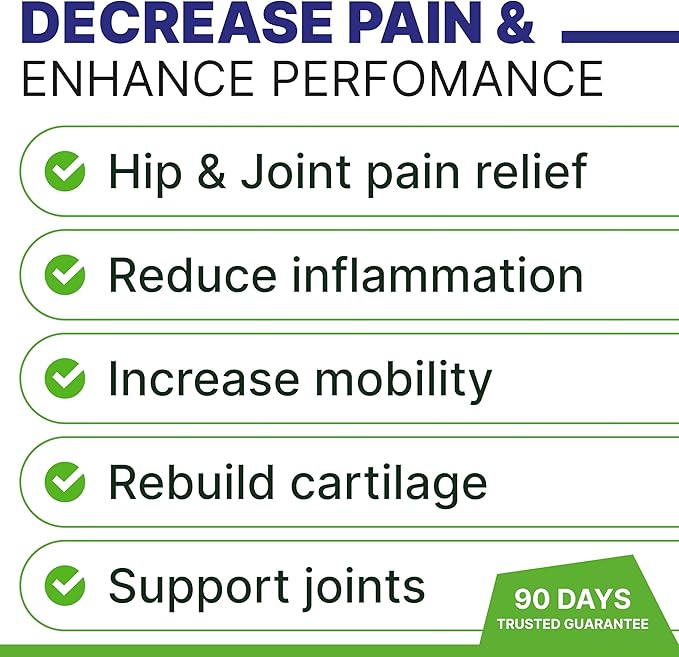 ADVANCED Hemp Hip & Joint Supplement for Dogs - Glucosamine for Dogs - Dog Joint Pain Relief Treats - Chondroitin Turmeric MSM Hemp Oil - Hemp Treats for Joint Health - Peanut Butter