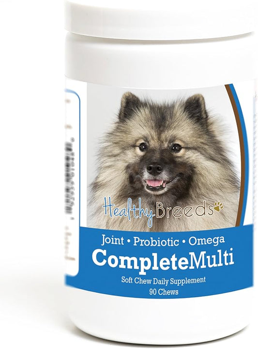 Healthy Breeds Keeshonden All in One Multivitamin Soft Chew 90 Count