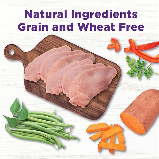 Wellness Bowl Boosters Hearty Toppers, Turkey & Sweet Potatoes Recipe in Savory Bone Broth Dog Food Toppers, 5.5 Ounce Pouch (Pack of 12)