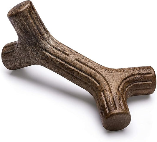 Benebone Maplestick Durable Dog Chew Toy for Aggressive Chewers, Real Maplewood, Made in USA, Large