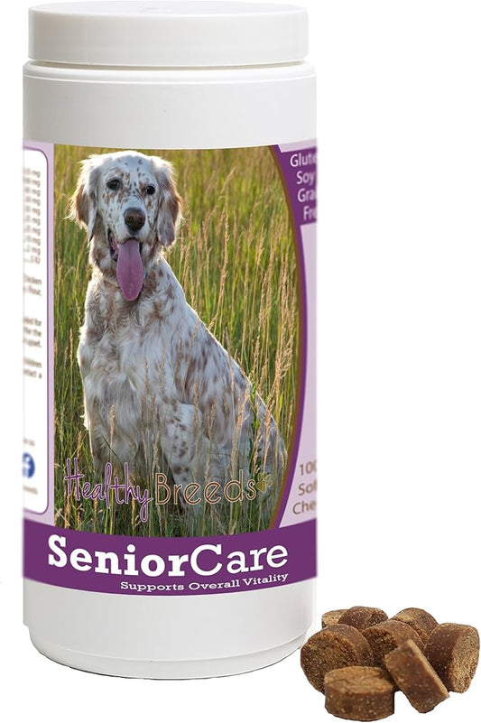 Healthy Breeds English Setter Senior Dog Care Soft Chews 100 Count