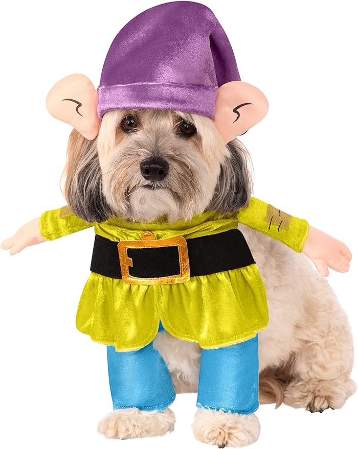Rubie's unisex Disney Snow White Dopey Pet Costume, As Shown, Large US
