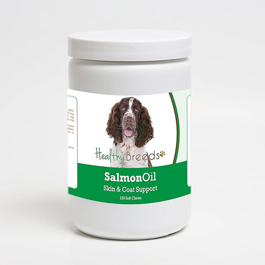 Healthy Breeds English Springer Spaniel Salmon Oil Soft Chews 120 Count