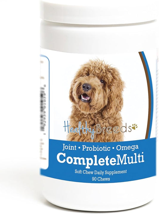 Healthy Breeds Labradoodle All in One Multivitamin Soft Chew 90 Count