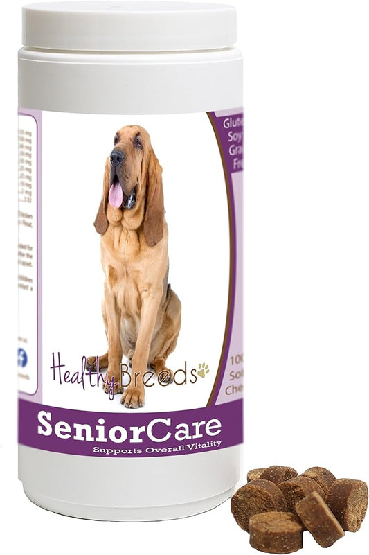 Healthy Breeds Bloodhound Senior Dog Care Soft Chews 100 Count