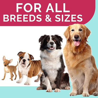 Chewable Flea and Tick Treats for Dogs - Made in USA - Flea and Tick Solution - Duck Flavor