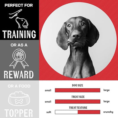 Biltong Style Venison Jerky Liver Cutlets for Pets, Ultra Premium Single Ingredient All Natural Air Dried Dog Jerky Treats, 8 oz