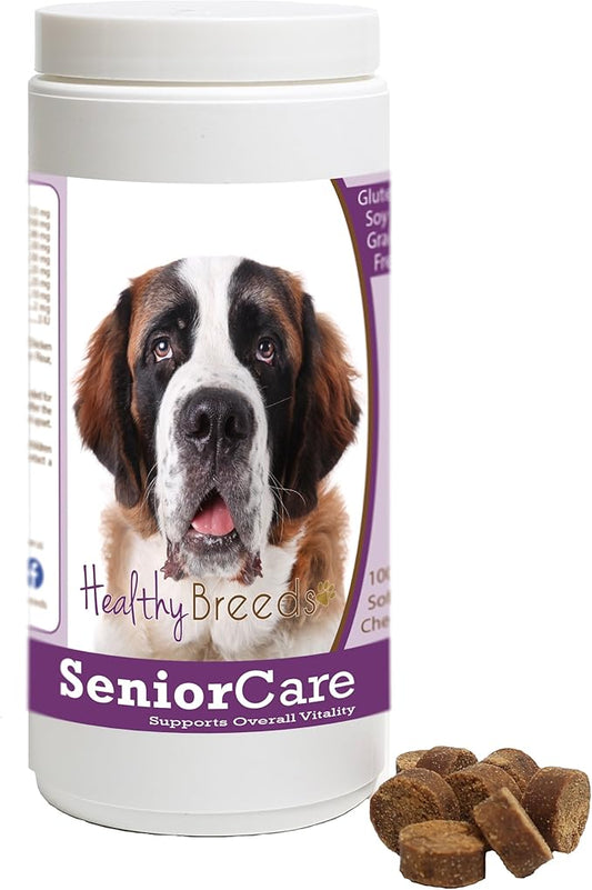 Healthy Breeds Saint Bernard Senior Dog Care Soft Chews 100 Count