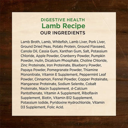 Wellness CORE Digestive Health Lamb Grain Free Wet Dog Food, 13 Ounce (Pack of 12)