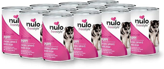 Nulo Freestyle All Breed Wet Canned Dog Food for Puppies, Premium All Natural Grain-Free, High Animal-Based Protein