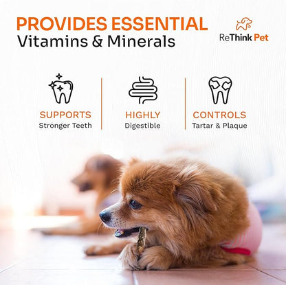 Premium Stuffed Sticks - All Natural Dog Chews & Sticks - 2 pcs Beef Pet Treats for Dogs
