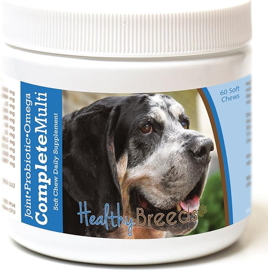 Healthy Breeds Bluetick Coonhound All in One Multivitamin Soft Chew 60 Count