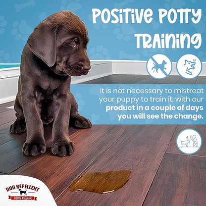 Organic Sprays - No Chew Spray for Dogs, Anti Chew Spray, Dog Potty Training Spray, Trains Your Pet Where Not to Urinate, Bitter Spray for Dogs, 24 oz
