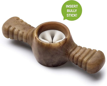 Benebone Pawplexer Interactive Treat Dispensing Tough Dog Puzzle Chew Toy, Made in USA, Small, Real Bacon Flavor