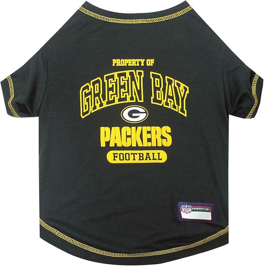 Pets First Green Bay Packers T-Shirt, Medium