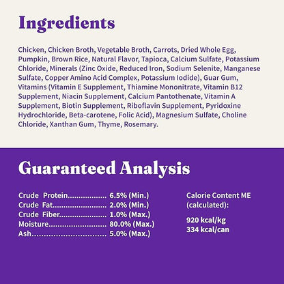 Halo Elevate Wet Dog Food, Kettle Cooked Chunky Healthy Grains Chicken Stew with Carrots, Pumpkin & Brown Rice, 12.7oz (Pack of 6)