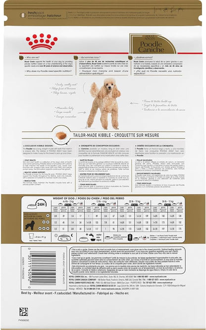 Royal Canin Poodle Adult Breed Specific Dry Dog Food, 2.5 lb bag