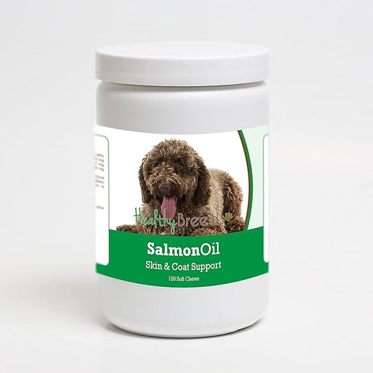 Healthy Breeds Spanish Water Dog Salmon Oil Soft Chews 120 Count