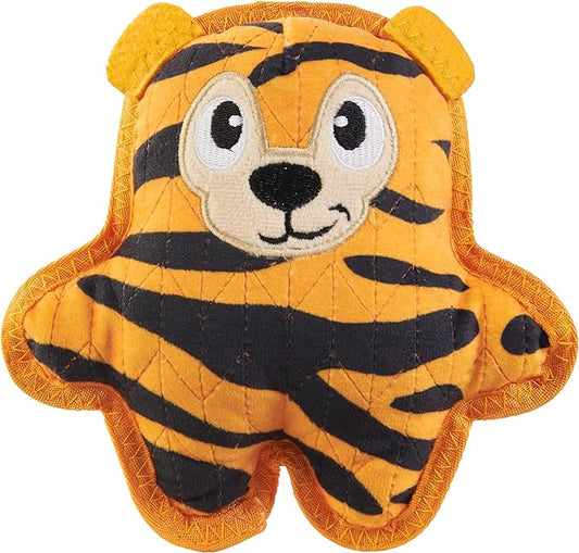 Outward Hound Xtreme Seamz Tiger Squeaky Durable Dog Toy