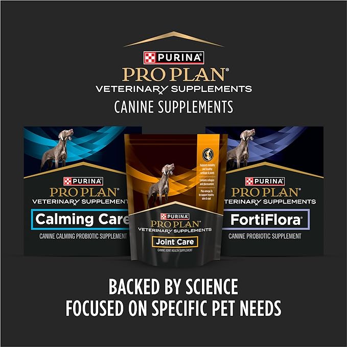 Purina Pro Plan Veterinary Joint Care Joint Supplement for Small Breed Dogs Hip and Joint Supplement - 2.65 oz. Pouch