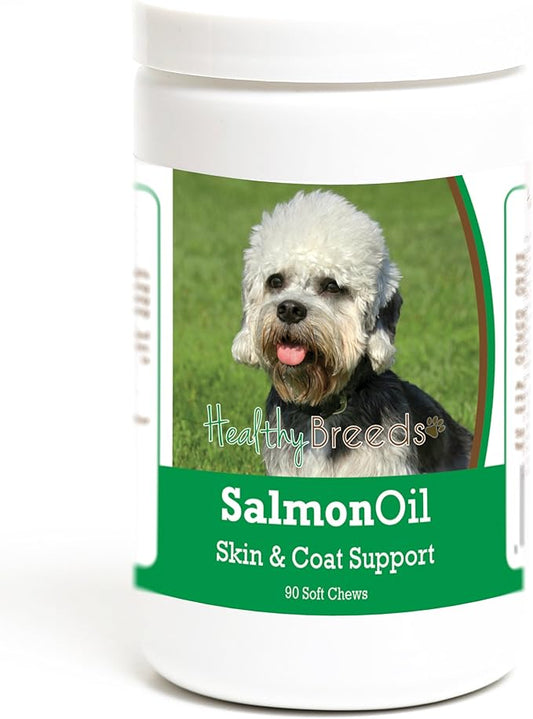 Healthy Breeds Dandie Dinmont Terrier Salmon Oil Soft Chews 90 Count