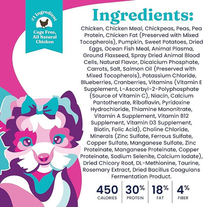 Solid Gold Nutrientboost Mighty Mini Small Breed Dog Food - Dry Dog Food Made with Real Chicken for Any Toy Breed - Grain & Gluten Free Recipe for Gut Health & Sensitive Stomach Support - 3.75 LB Bag