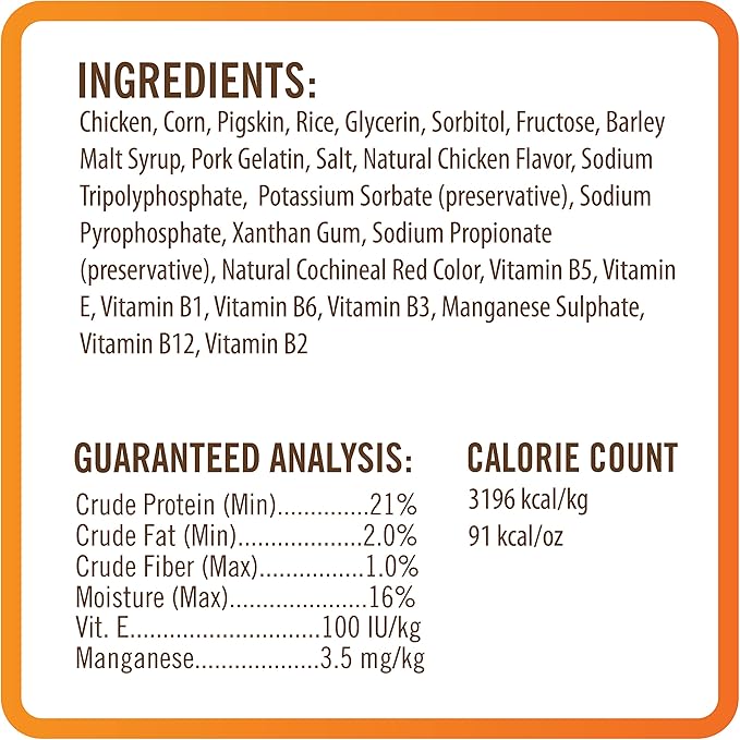 NutriChomps Dog Chews, 6-inch Braids, Easy to Digest, Rawhide-Free Dog Treats, Healthy, 4 Count, Real Chicken flavor