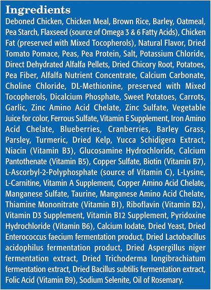Blue Buffalo Life Protection Formula Natural Adult Dry Dog Food, Chicken and Brown Rice 15-lb