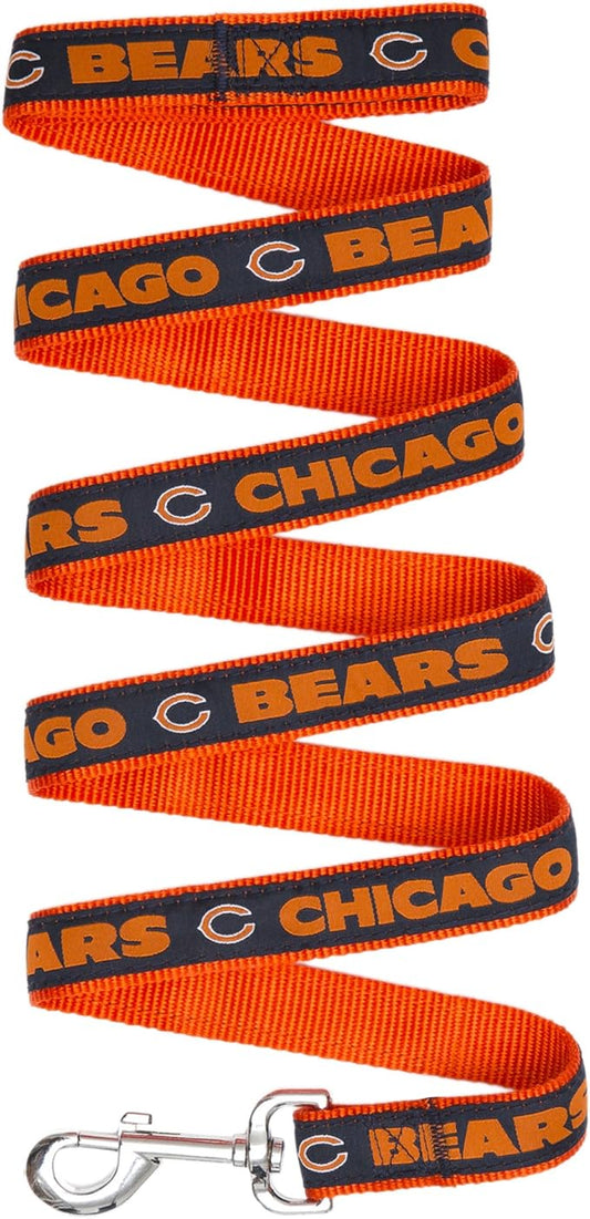 NFL PET Leash Chicago Bears Dog Leash, Large Football Team Leash for Dogs & Cats. A Shiny & Colorful Cat Leash & Dog Leash Licensed by The NFL
