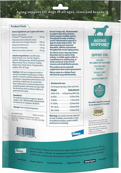 Elanco Alenza Soft Chews Aging Support for Dogs, 90 count, (86601710)