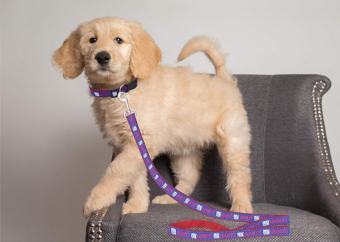 Pets First NFL Pet Leash, New York Giants, Medium