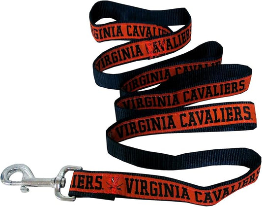 Pets First Collegiate Pet Accessories, Dog Leash, Virginia Cavaliers, Medium