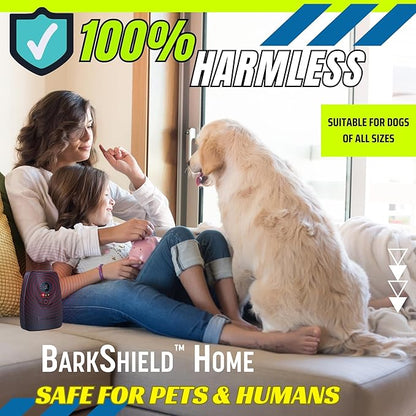 BarxBuddy [3-Pack] BarkShield Home Anti Barking Device, 66ft Long Range Ultrasonic, Waterproof Dog Bark Deterrent Box for Indoor/Outdoor Use, Safe Bark Collar Alternative Dog Training & Behavior Aid