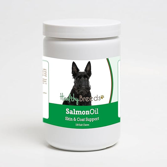 Healthy Breeds Scottish Terrier Salmon Oil Soft Chews 120 Count