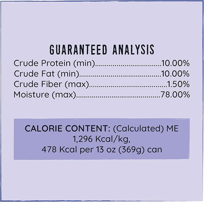 HOUND & GATOS Wet Dog Food, 98% Lamb, Chicken & Salmon, case of 12, 13 oz cans (Pack of 2)