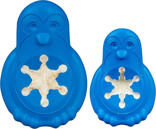 PetSafe Chilly Penguin - Freezable Dog Toy for Small Dogs - Fill and Freeze - Frozen Dog Toy to Fill With Treats - French Vanilla Scented - Interactive Pet Puzzle for Boredom/Separation Anxiety, Small