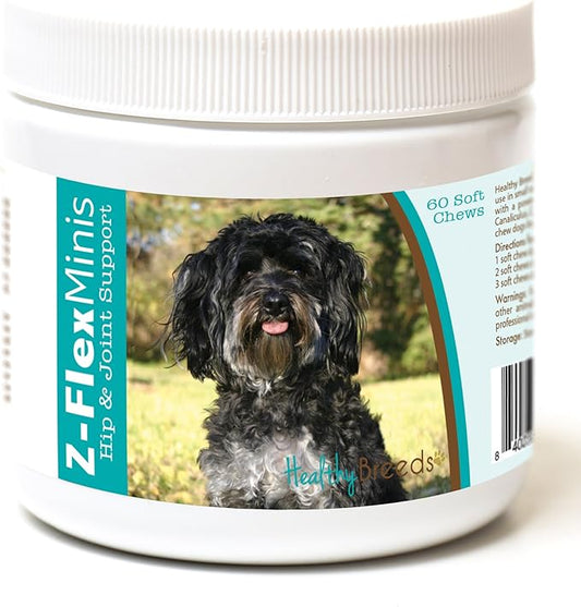 Healthy Breeds Maltipoo Z-Flex Minis Hip and Joint Support Soft Chews 60 Count