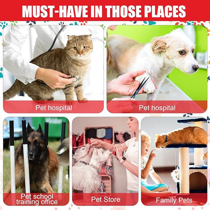 26 Pieces Pet Alert Stickers for House My Pet is Home Stay Alone Key Tag Home Safety Cards Pets Inside Sign Pet Alert Fire Stickers for Dogs Emergency Pet Inside Decal Home Window Door Sign Rescue