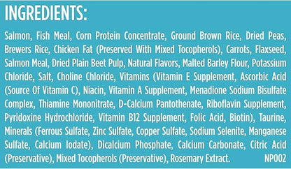 Rachael Ray Nutrish Premium Natural Dry Cat Food with Added Vitamins, Minerals & Other Nutrients, Real Salmon & Brown Rice Recipe, 3 Pound Bag