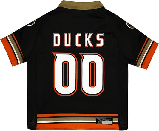 Pets First NHL Anaheim Ducks Jersey for Dogs & Cats, Medium. - Let Your Pet be a Real NHL Fan!