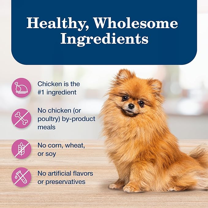 Blue Buffalo Homestyle Recipe Adult Small Breed Wet Dog Food, Made with Natural Ingredients, Chicken Recipe, 5.5-oz. Cans (24 Count)