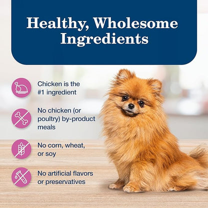 Blue Buffalo Homestyle Recipe Adult Small Breed Wet Dog Food, Made with Natural Ingredients, Chicken Recipe, 5.5-oz. Cans (24 Count)