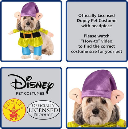 Rubie's Disney Snow White Dopey Pet Costume, Small
