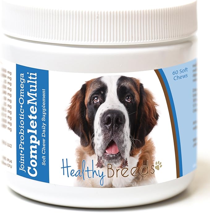 Healthy Breeds Saint Bernard All in One Multivitamin Soft Chew 60 Count