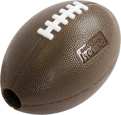 Outward Hound Sport Ballz Football Treat-Dispensing Fetch Ball Dog Toy