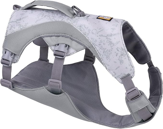 Ruffwear, Swamp Cooler Dog Harness, Lightweight with Evaporative Cooling for Hot Weather, Graphite Gray, Large/X-Large